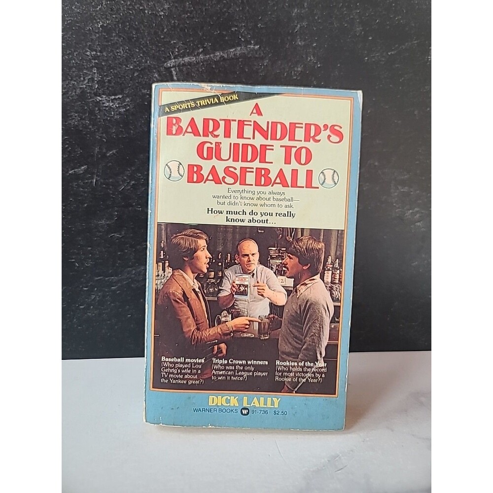 A Bartender's Guide To Baseball By Dick Lally Paperback